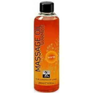 Shiatsu hřejivý masážní olej – 250 ml